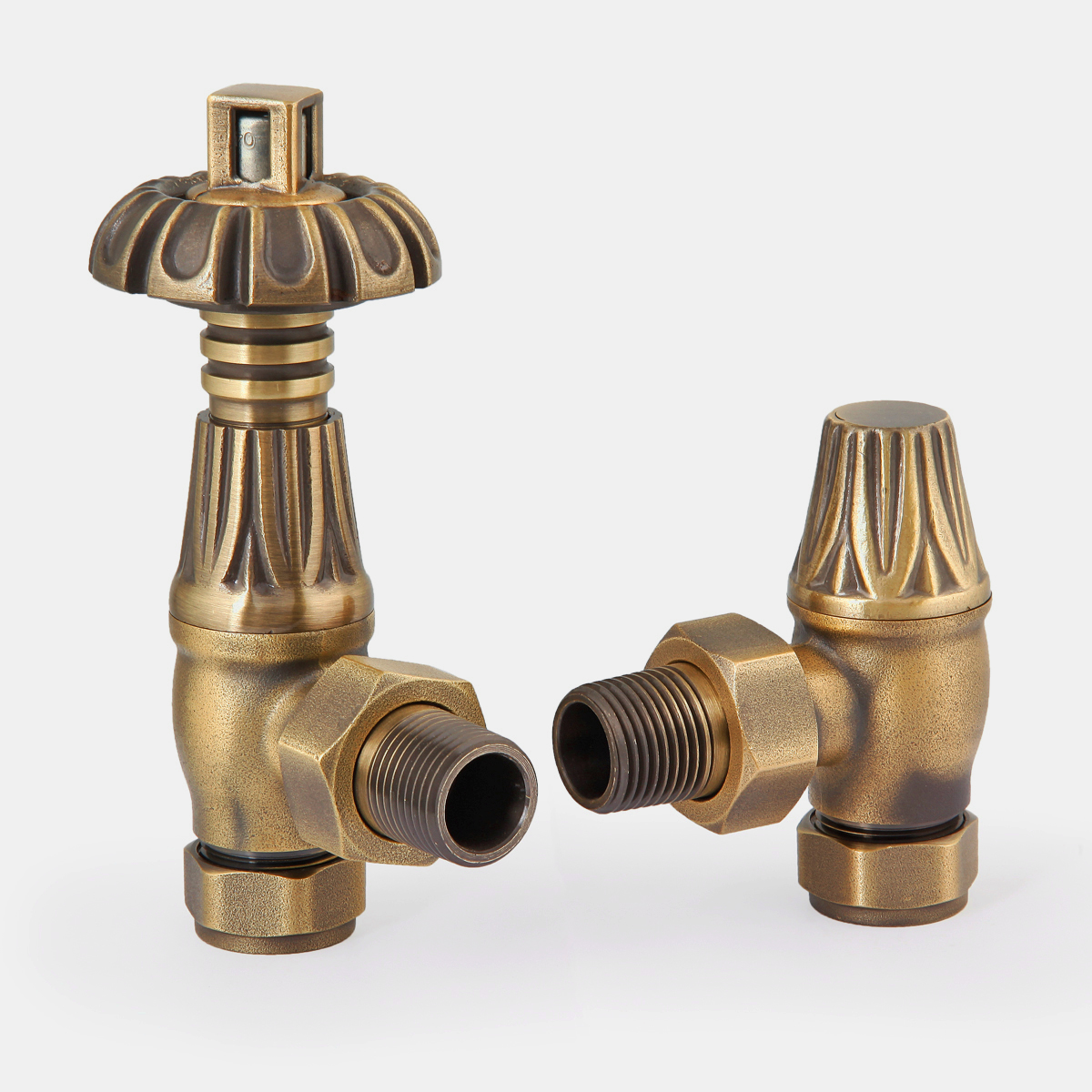 Chatsworth Angled TRV - Natural Brass - angled view